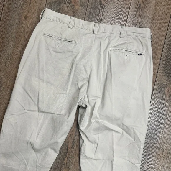 Polo Ralph Lauren Classic Fit Chino Pants Mens 36x34 Khaki Tan Cotton Straight - Picture 2 of 10